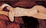 Amedeo Modigliani Reclining nude painting